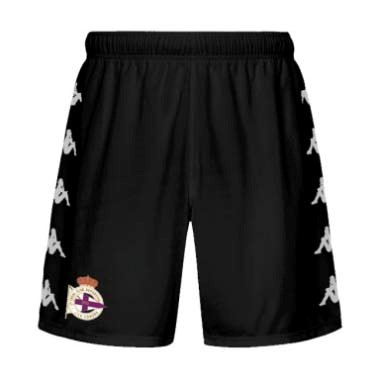 Pantalones Deportivo Coruna Segunda Equipación 2021/2022 Negro